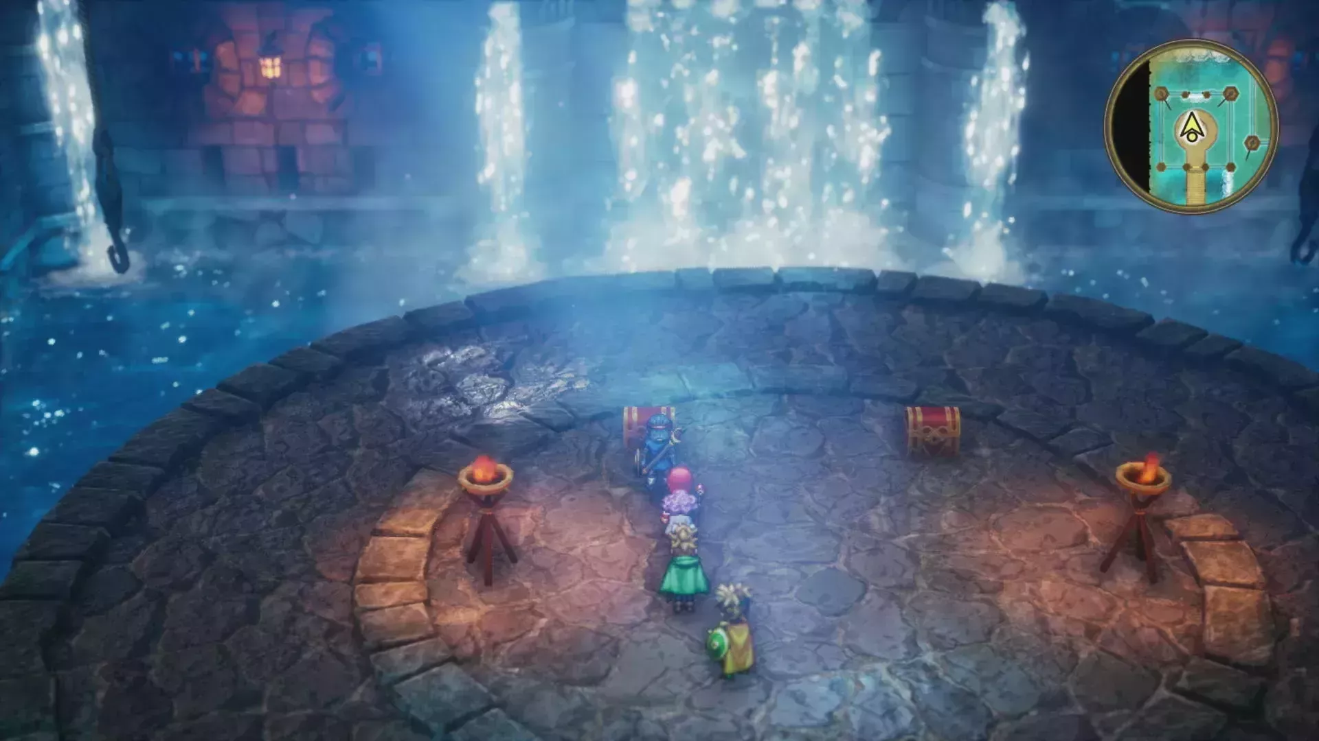 つるぎのまいの巻物の入手の様子