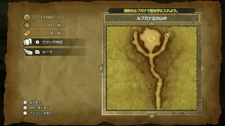 ちからのたねの入手マップ