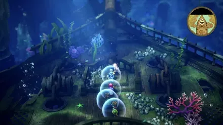 人魚の耳かざりの入手の様子