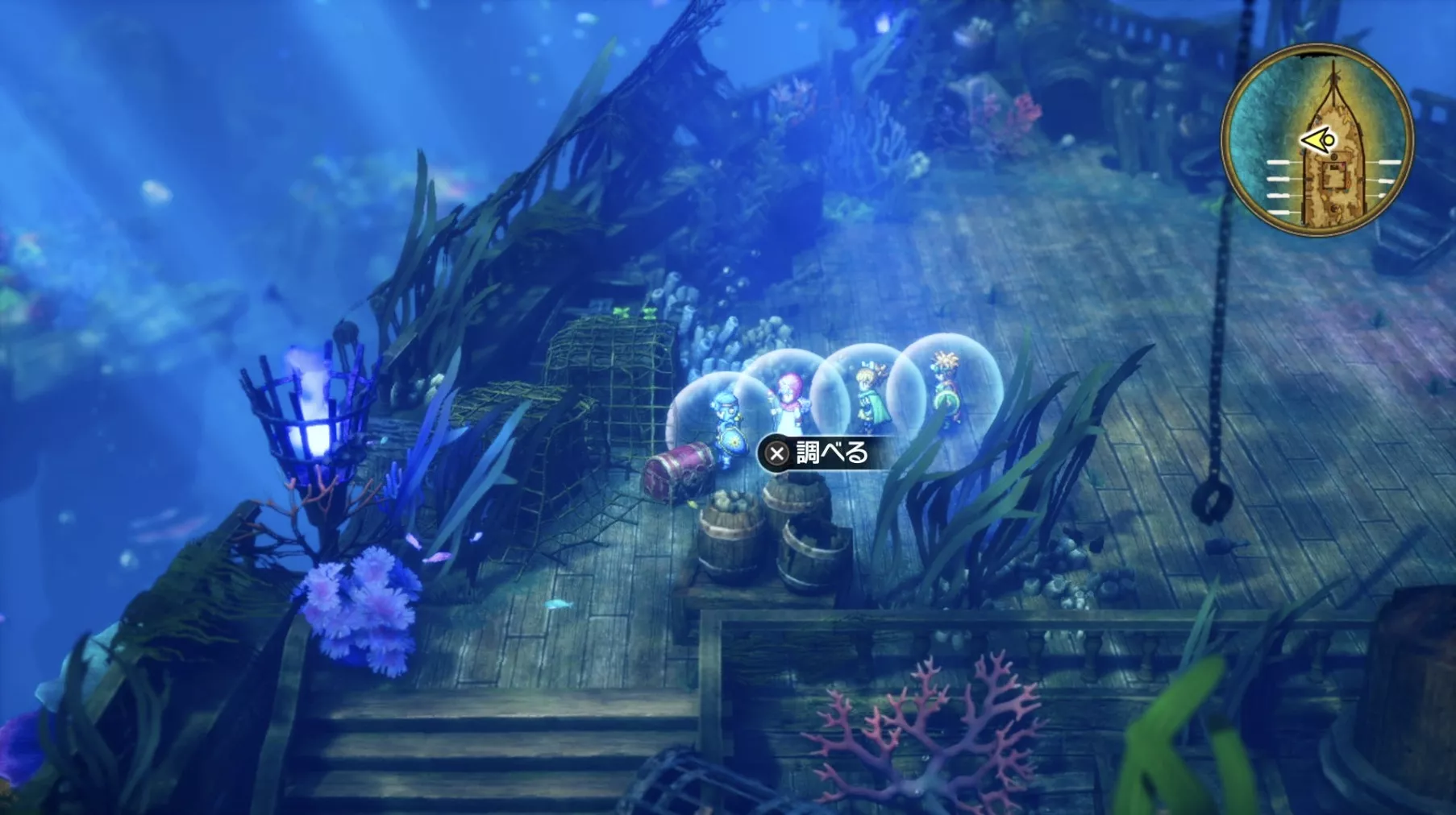 女帝のムチの入手している見た目