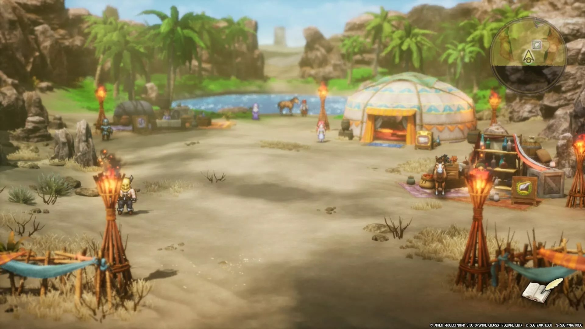 福引き所のある町にルーラ移動してオートセーブ