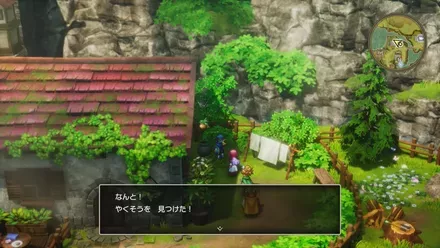 やくそうの入手の様子