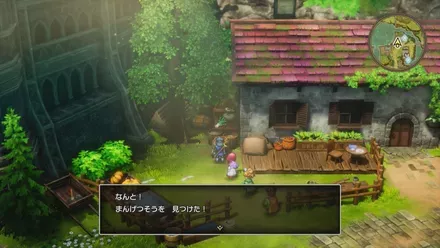 まんげつそうの入手の様子