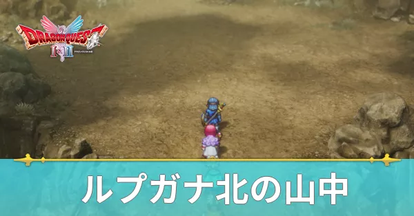 ルプガナ北の山中のマップと攻略