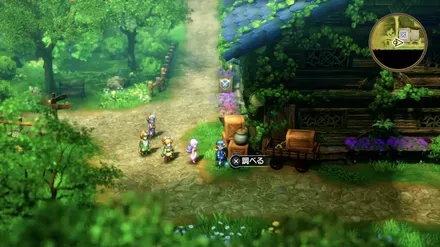 どくけしそうの入手の様子