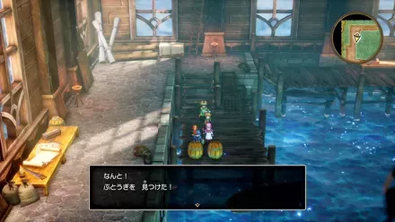 ぶとうぎの入手の様子