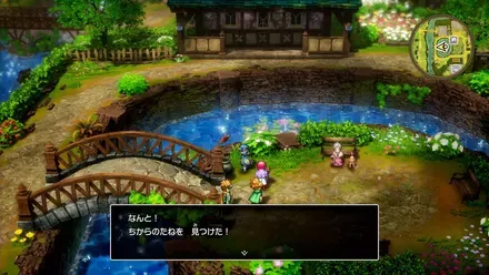 ちからのたねの入手の様子