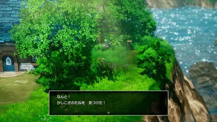 かしこさのたねの入手の様子