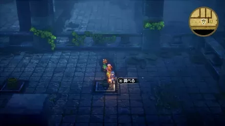 ふしぎなきのみの入手の様子