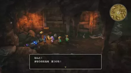 まもりのたねの入手の様子