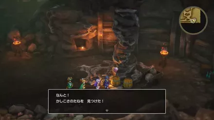 かしこさのたねの入手の様子