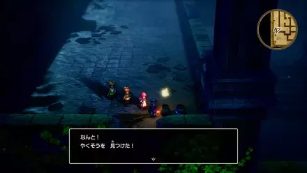 やくそうの入手の様子