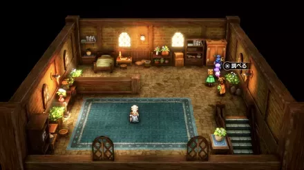 レザーマントの入手の様子