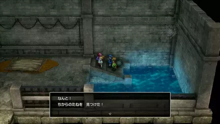 ちからのたねの入手の様子