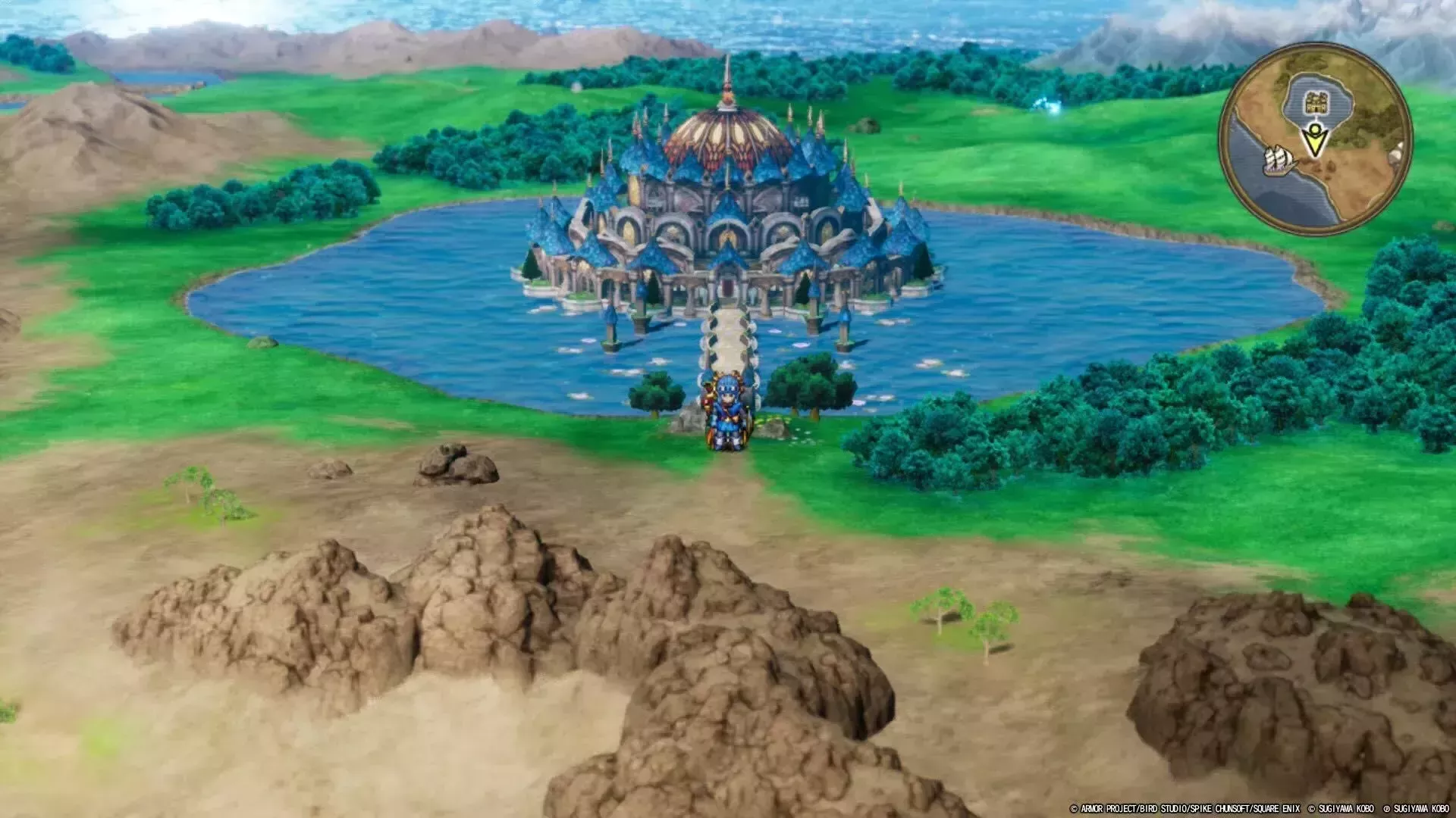 妖精の城へルーラで移動