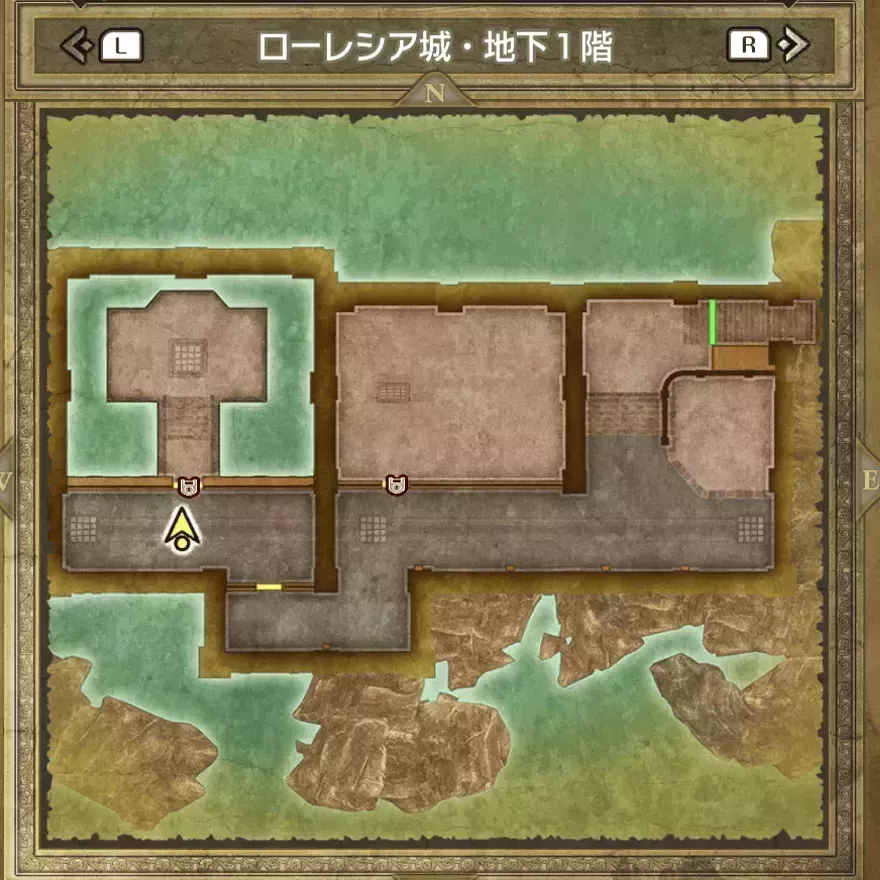 ローレシア城地下