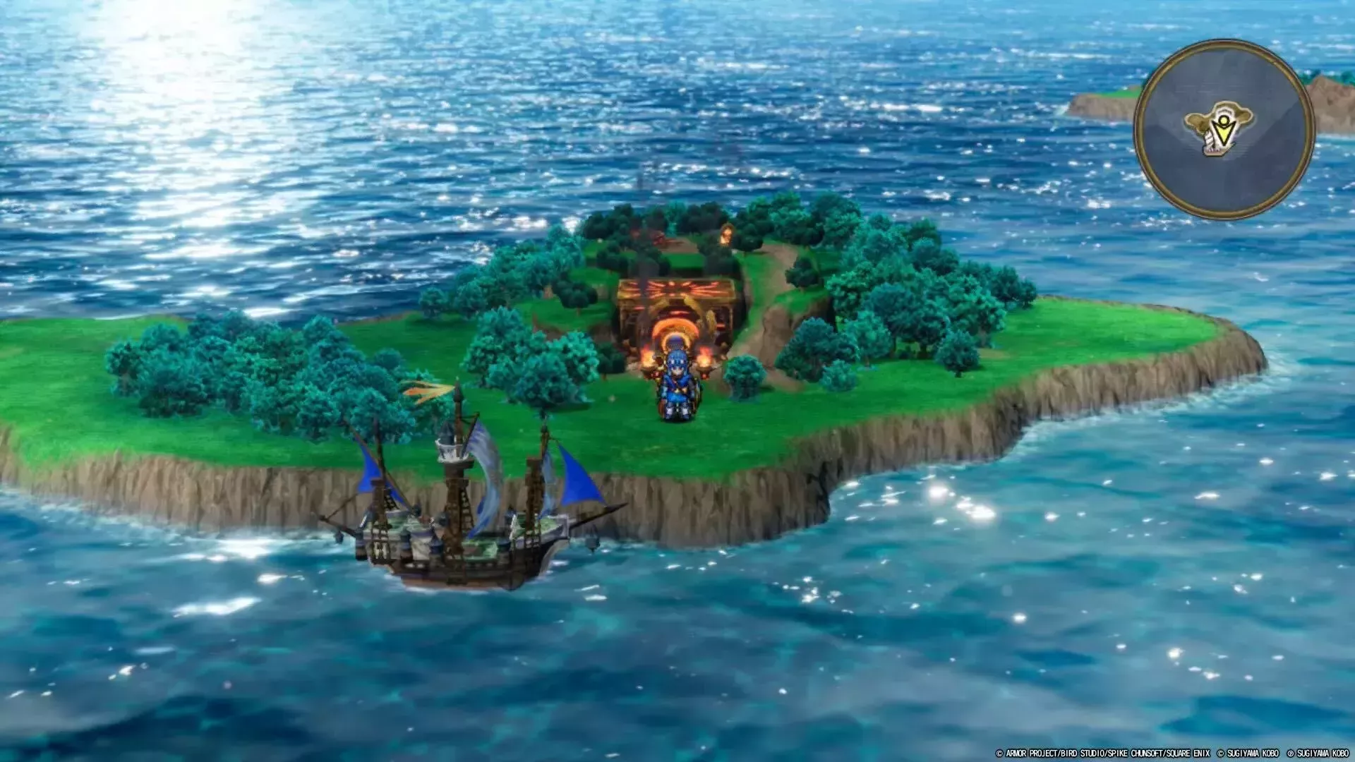 炎のほこらへルーラで移動