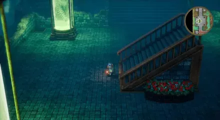 なぞの海底基地・地下1階