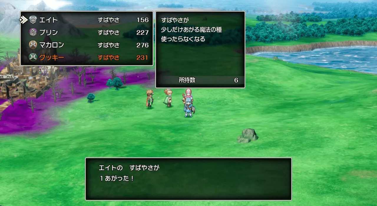 ステータス上昇