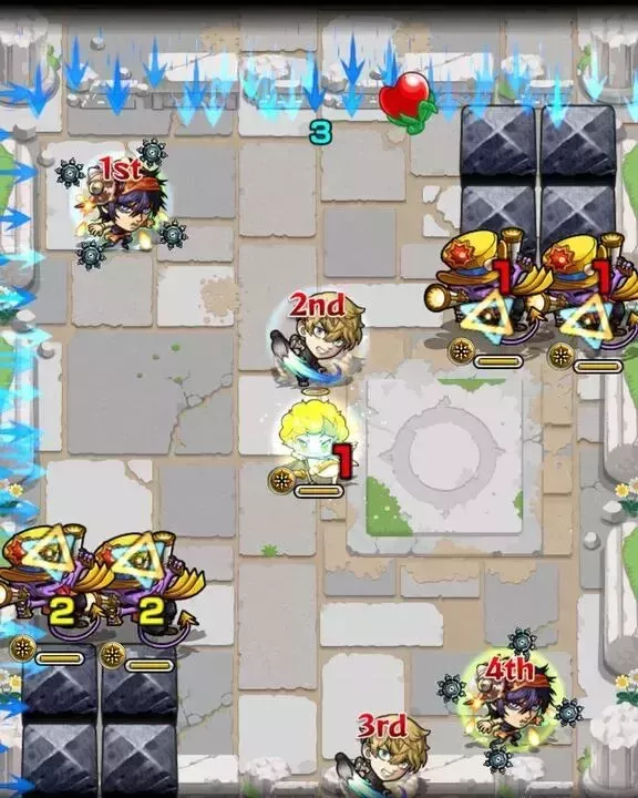 カルガフル  ステージ