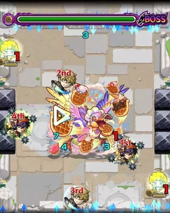 カルガフル  ステージ