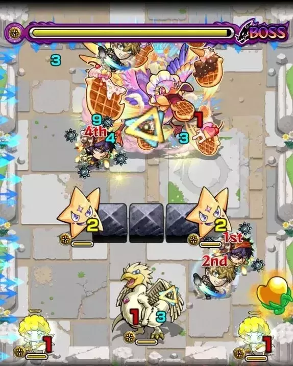 カルガフル  ステージ