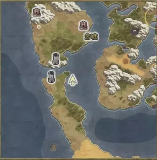 ドラゴンの角から東の海上