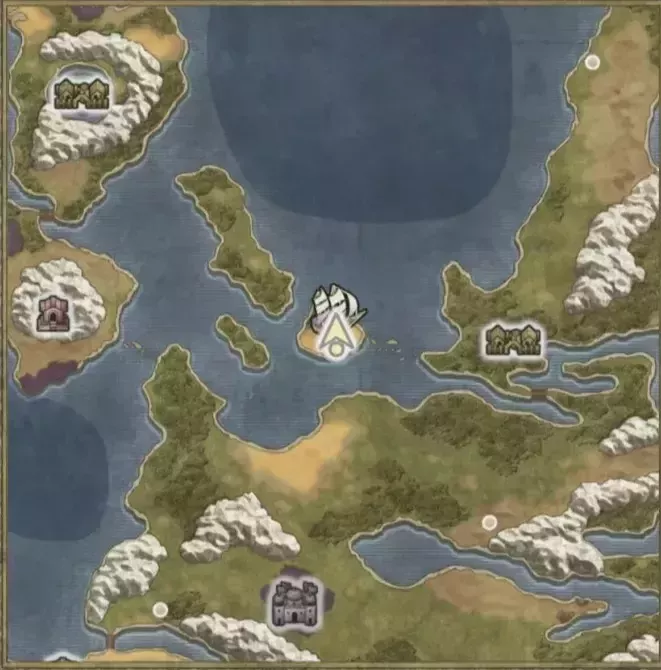 ムーンペタ西の大陸