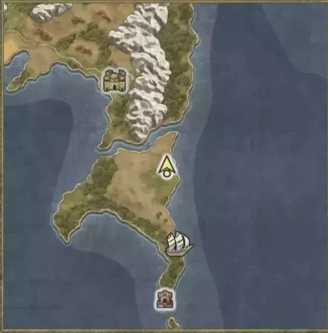 ローレシア南のほこら北部