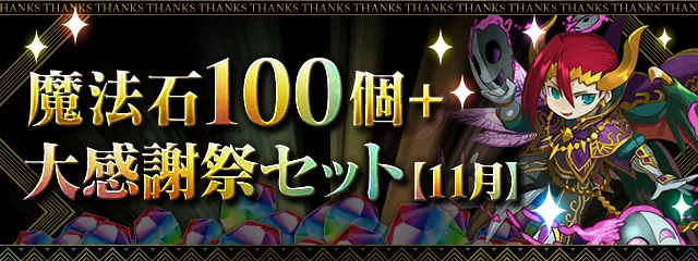 11月大感謝祭セット