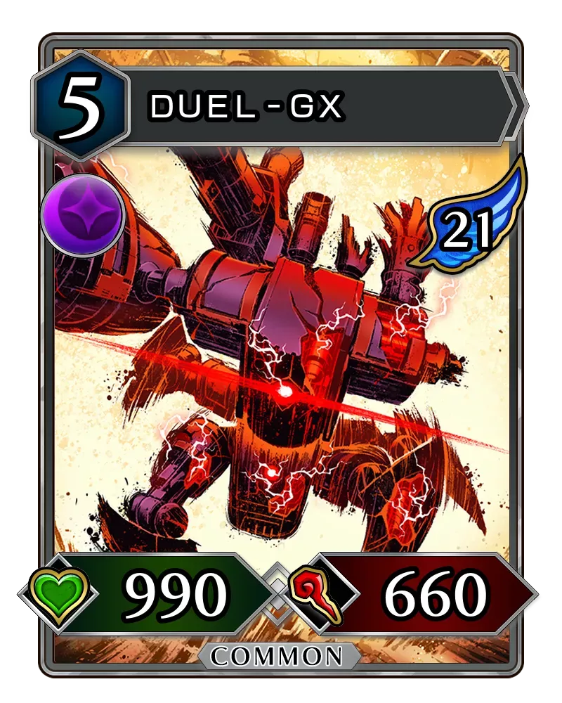 ＤＵＥＬ‐ＧＸ（紅蓮の少女と機械のカニ）