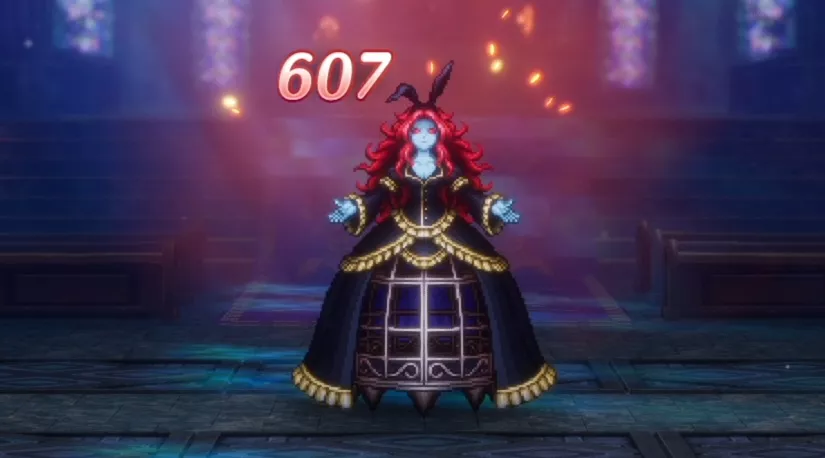 火力は主人公のとびひざげりで出す