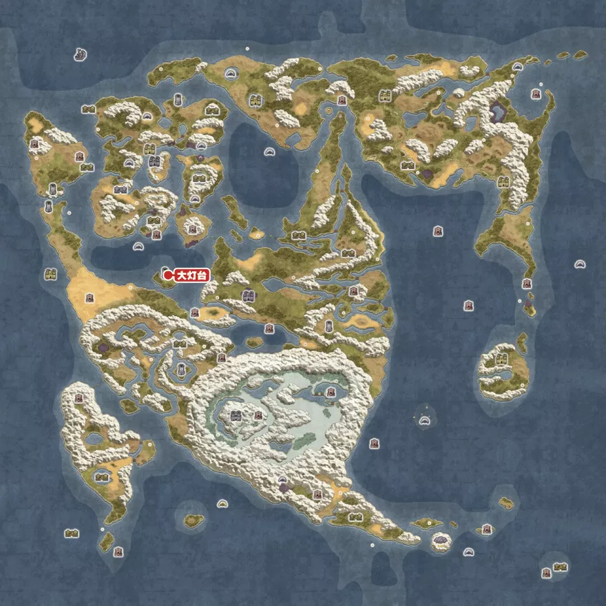 大灯台の場所画像