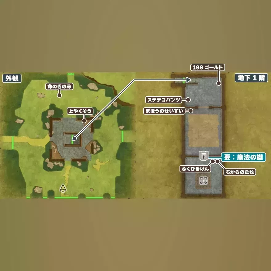 ルプガナ北のほこら