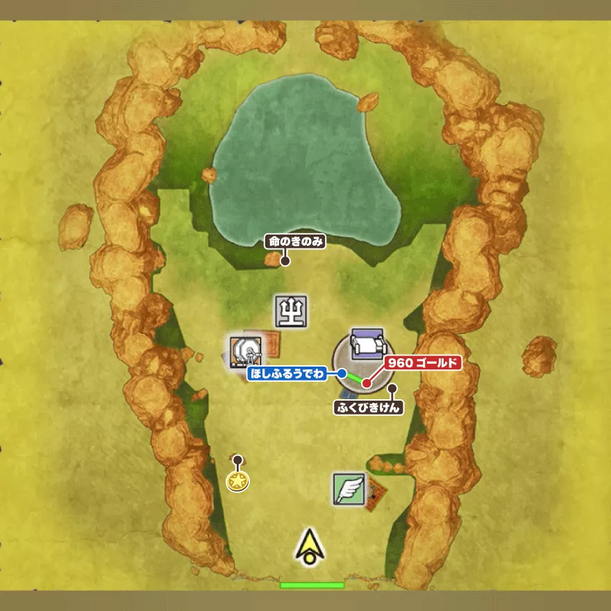 オアシスのマップ画像