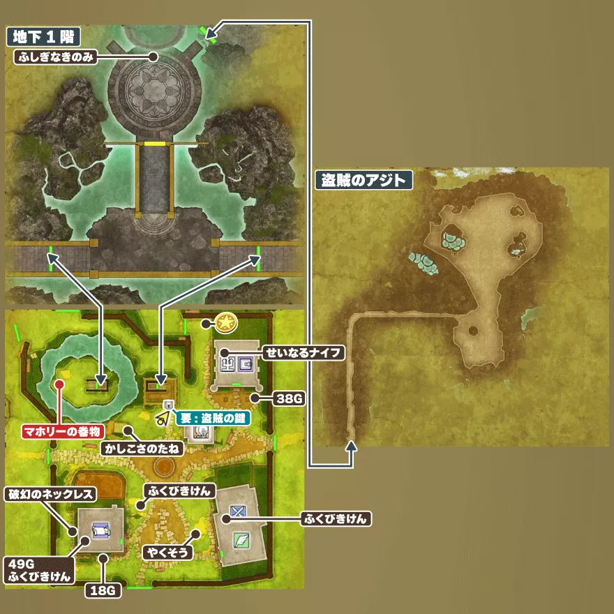 ムーンペタのマップ画像