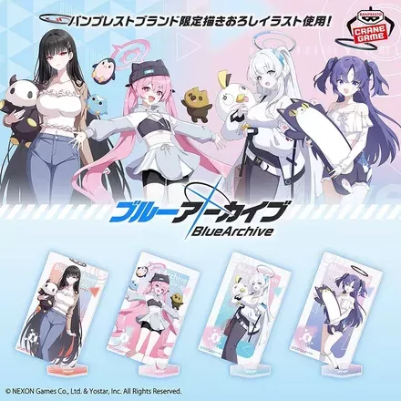 ブルーアーカイブ -Blue Archive- スタンド付きカード型アクリルプレート～セミナー～