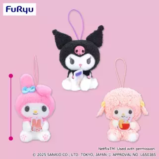 Netflixシリーズ「My Melody & Kuromi」 たべものだっこマスコット