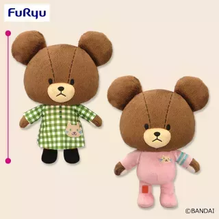 くまのがっこう ジャッキーとねこBIGぬいぐるみ