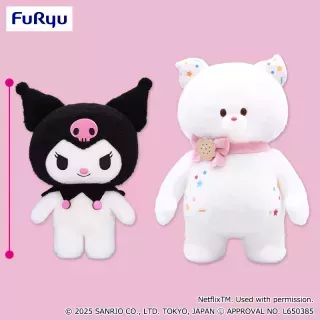 Netflixシリーズ「My Melody & Kuromi」 BIGぬいぐるみ～クロミ・国王～