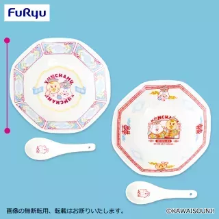 んぽちゃむ YUMCHAMU レンゲ付き中華皿