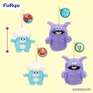 ホイッピ＆ラッピ アクリル付きマスコット ～頭のなか～