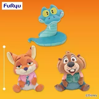 ディズニー こてっとぺったん BIGぬいぐるみ～ニックアソート～