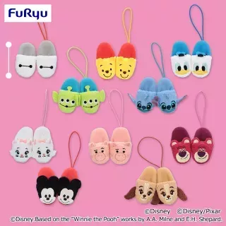 ディズニー ふわふわスリッパマスコット