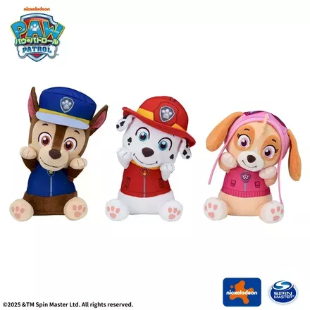 パウ・パトロール　ひょこぴょこ　ぬいぐるみ