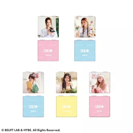 ILLIT　コンパクト二面鏡