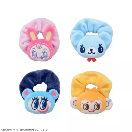 ナルミヤキャラクターズ　マスコット付シュシュ