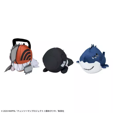 劇場版『チェンソーマン レゼ篇』　寝そべり　ぬいぐるみ“チェンソーマン&ボム&ビーム”