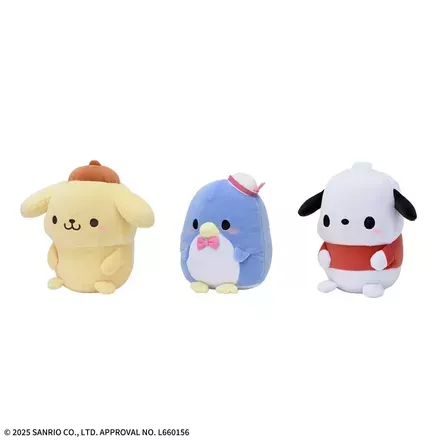 ゆるかわ　サンリオキャラクターズ　ぽちゃちま　ぬいぐるみ　Vol.3