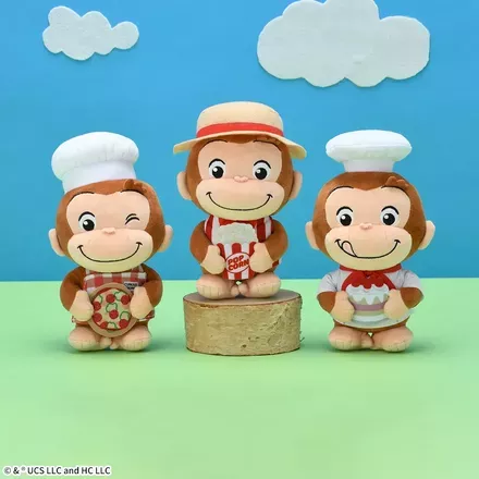 おさるのジョージ　ぽってりぬいぐるみ　おしごとシリーズVol.1